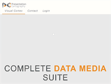 Tablet Screenshot of presentationcartography.com